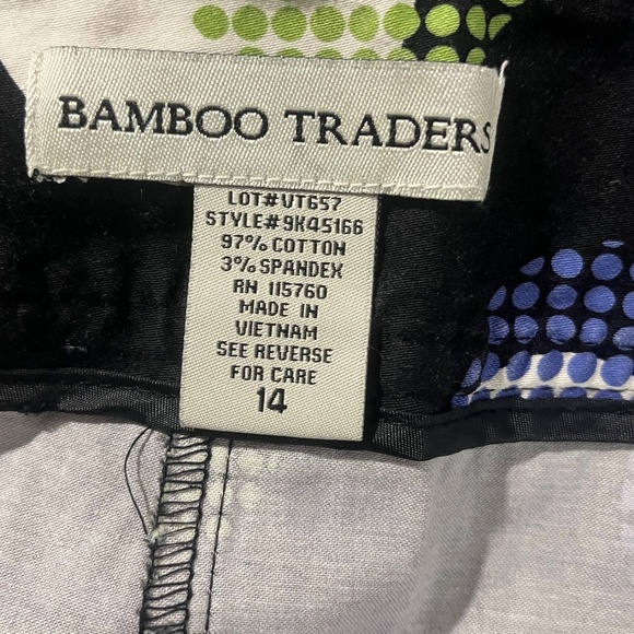 Bamboo Traders Muilt-Color, Skorts, Y2K, Size 14 - Picture 4 of 4